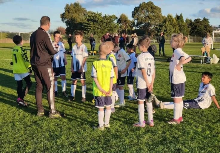 Junior club side in custom kit by Zees Commerce