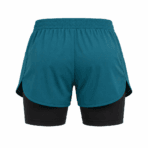 Custom 2-in-1 Running Shorts - back view - Zees Commerce