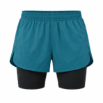 Custom 2-in-1 Running Shorts - front view - Zees Commerce