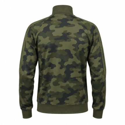 Custom Camouflage Tracksuit - back view - Zees Commerce