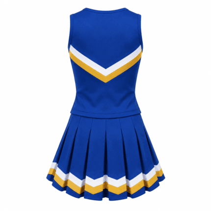 Custom Cheerleading Uniform - back view - Zees Commerce
