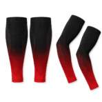 Custom Compression Arm & Calf Sleeves - back view - Zees Commerce