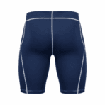 Custom Compression Shorts - back view - Zees Commerce