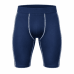 Custom Compression Shorts - front view - Zees Commerce