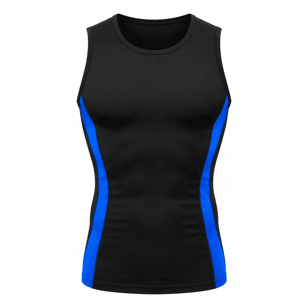 Custom Compression Tank Top front view Custom Compression Tank Top - front view - Zees Commerce