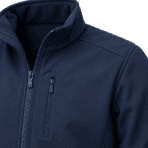 Custom Corporate Softshell Jacket - fabric detail - Zees Commerce