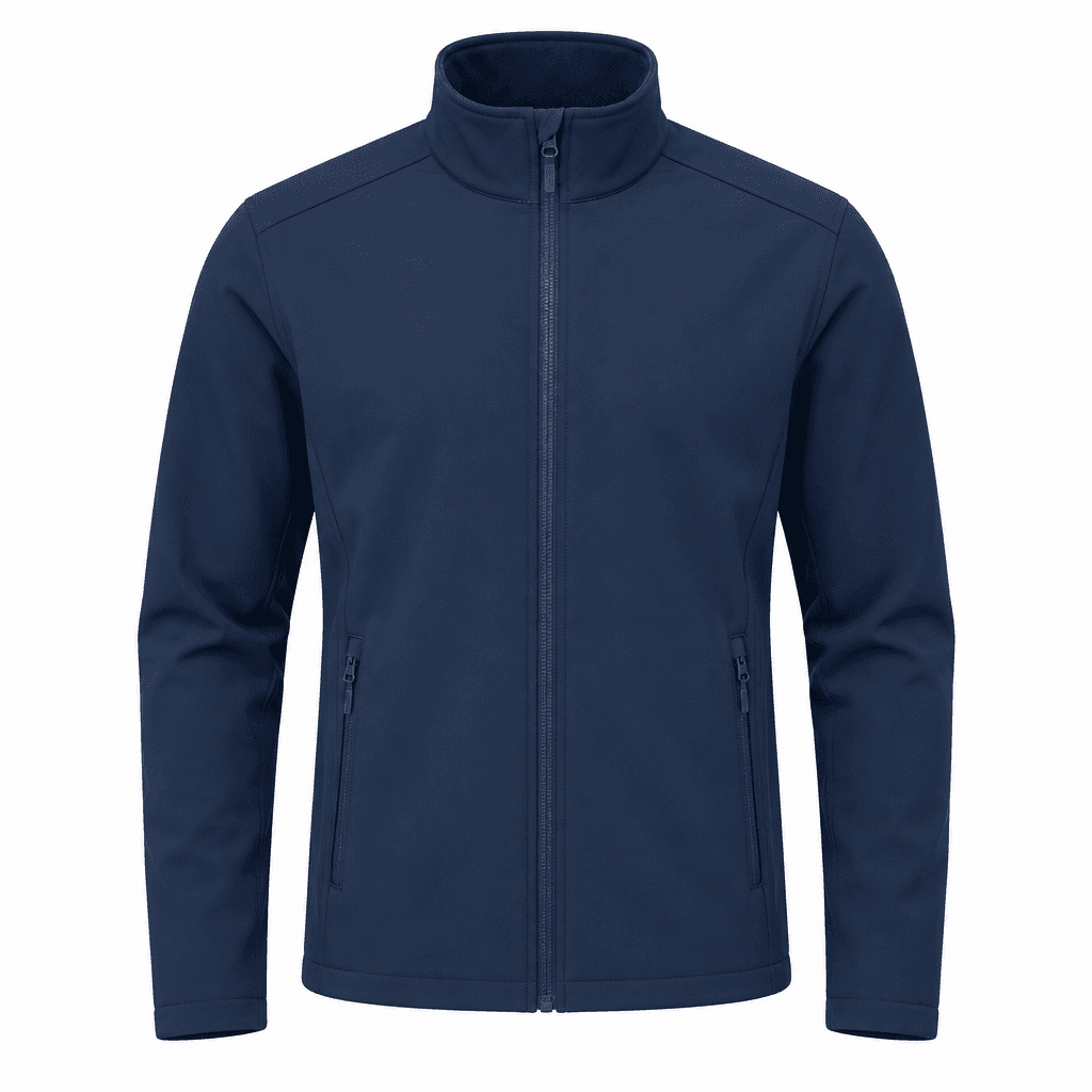 Custom Corporate Softshell Jacket front view Custom Corporate Softshell Jacket - front view - Zees Commerce
