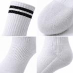 Custom Crew Sport Socks - fabric detail - Zees Commerce