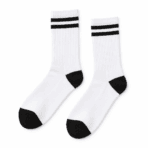 Custom Crew Sport Socks - front view - Zees Commerce