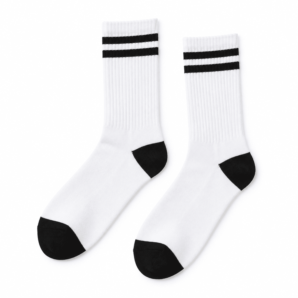 Custom Crew Sport Socks front view Custom Crew Sport Socks - front view - Zees Commerce