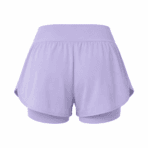 Custom Flowy Workout Shorts - back view - Zees Commerce