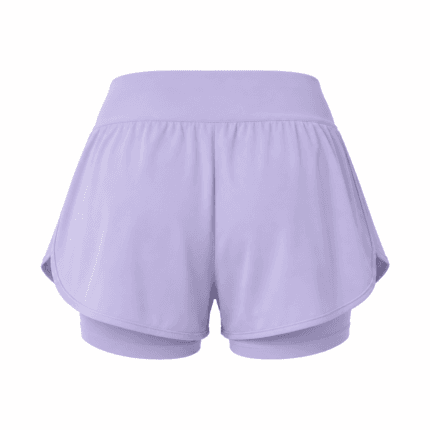 Custom Flowy Workout Shorts - back view - Zees Commerce