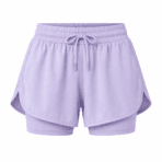 Custom Flowy Workout Shorts - front view - Zees Commerce