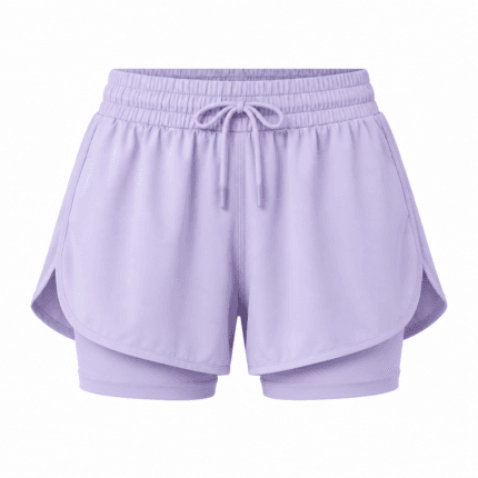 Custom Flowy Workout Shorts - front view - Zees Commerce