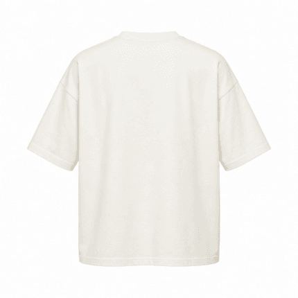 Custom Heavyweight Oversized T-Shirt - back view - Zees Commerce