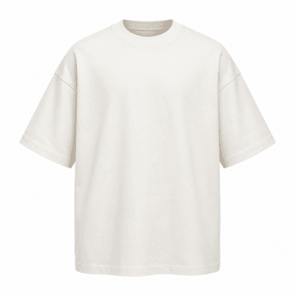 Custom Heavyweight Oversized T-Shirt - front view - Zees Commerce