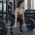 Custom High-Waist Sculpting Leggings - on model - Zees Commerce
