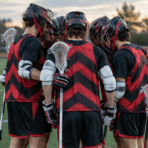 Custom Lacrosse Game Jersey - on model - Zees Commerce