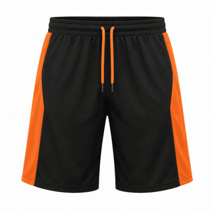 Custom Lacrosse Shorts - front view - Zees Commerce