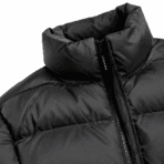 Custom Lightweight Quilted Puffer Jacket - fabric detail - Zees Commerce