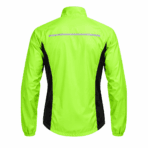 Custom Lightweight Running Windbreaker - back view - Zees Commerce