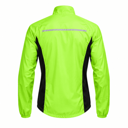 Custom Lightweight Running Windbreaker - back view - Zees Commerce