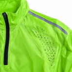 Custom Lightweight Running Windbreaker - fabric detail - Zees Commerce