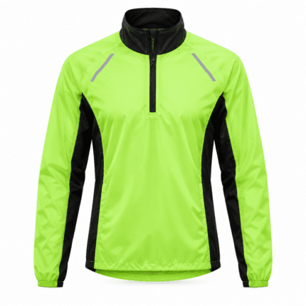 Custom Lightweight Running Windbreaker - front view - Zees Commerce