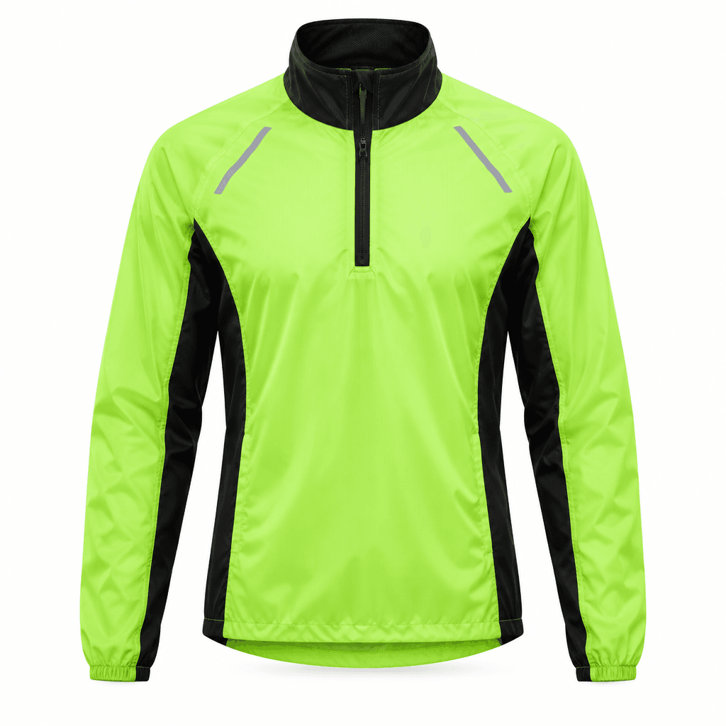 Custom Lightweight Running Windbreaker front view Custom Lightweight Running Windbreaker - front view - Zees Commerce