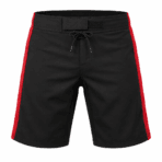 Custom No-Gi Grappling Shorts - front view - Zees Commerce