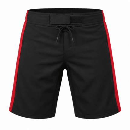 Custom No-Gi Grappling Shorts - front view - Zees Commerce