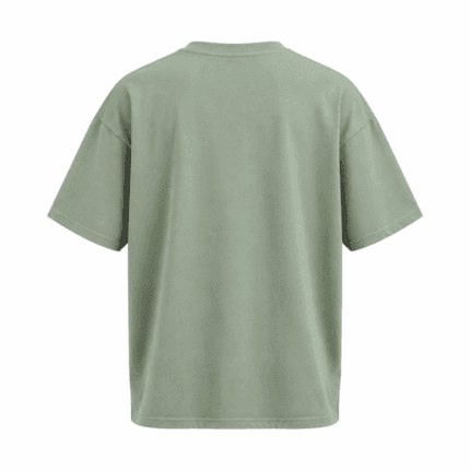 Custom Oversized T-Shirt - back view - Zees Commerce