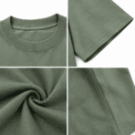 Custom Oversized T-Shirt - fabric detail - Zees Commerce