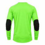 Custom Padded Goalkeeper Jersey - back view - Zees Commerce