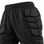 Custom Padded Goalkeeper Shorts - fabric detail - Zees Commerce