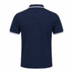 Custom Performance Polo Shirt - back view - Zees Commerce