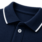 Custom Performance Polo Shirt - fabric detail - Zees Commerce