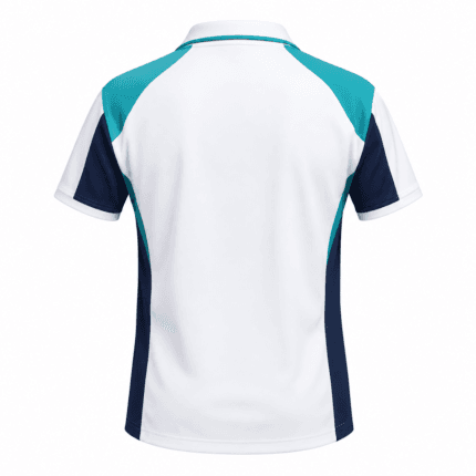 Custom Pickleball Polo - back view - Zees Commerce