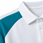 Custom Pickleball Polo - fabric detail - Zees Commerce