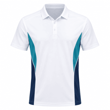 Custom Pickleball Polo - front view - Zees Commerce