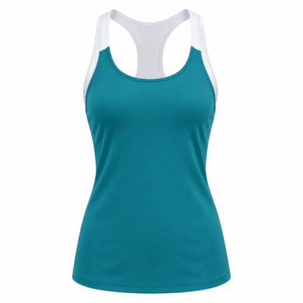 Custom Pickleball Racerback Tank - front view - Zees Commerce