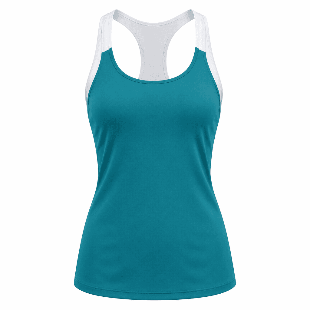 Custom Pickleball Racerback Tank front view Custom Pickleball Racerback Tank - front view - Zees Commerce