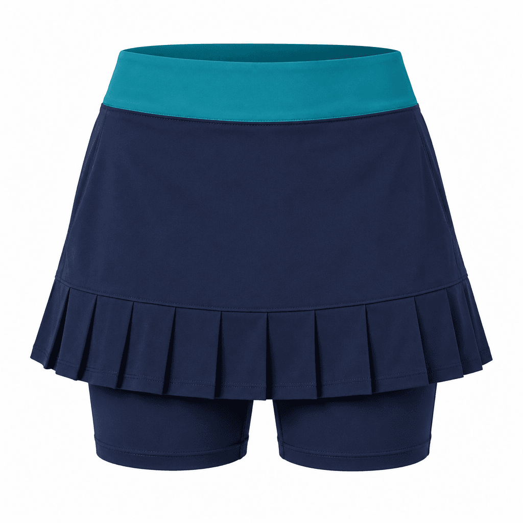 Custom Pickleball Skort front view Custom Pickleball Skort - front view - Zees Commerce