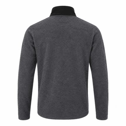 Custom Quarter-Zip Fleece Pullover - back view - Zees Commerce
