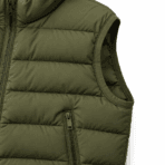 Custom Quilted Puffer Vest - fabric detail - Zees Commerce