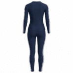 Custom Rash Guard & Swim Leggings Set - back view - Zees Commerce