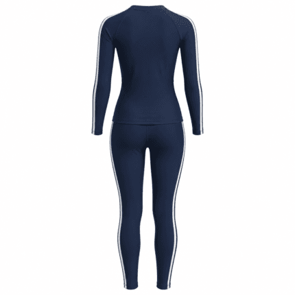 Custom Rash Guard & Swim Leggings Set - back view - Zees Commerce