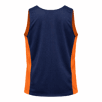 Custom Reversible Lacrosse Pinnie - back view - Zees Commerce