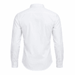 Custom Slim Fit Oxford Shirt - back view - Zees Commerce