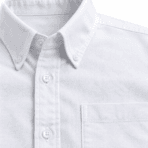 Custom Slim Fit Oxford Shirt - fabric detail - Zees Commerce